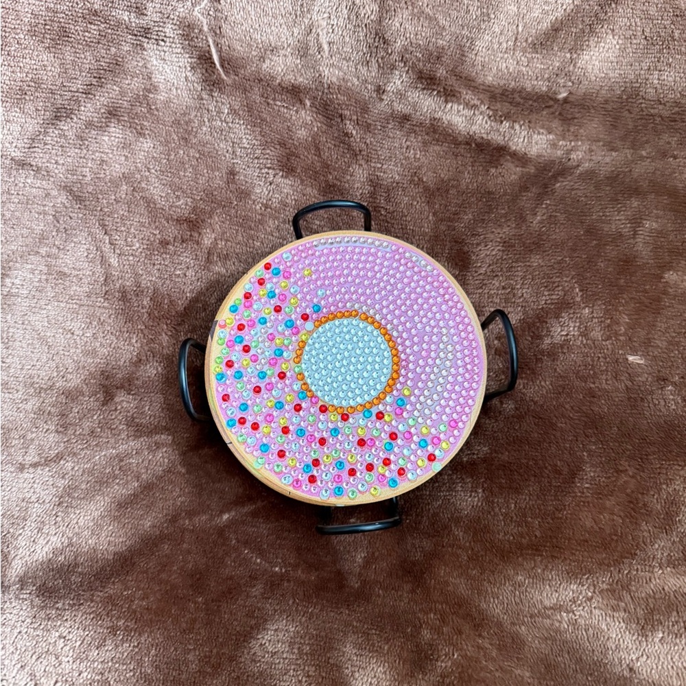 Colorful Donut Coasters Set - Picture 4 of 6
